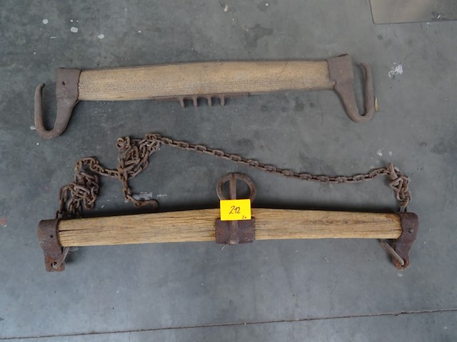 2x zwenghout - afbeelding 2 van  2