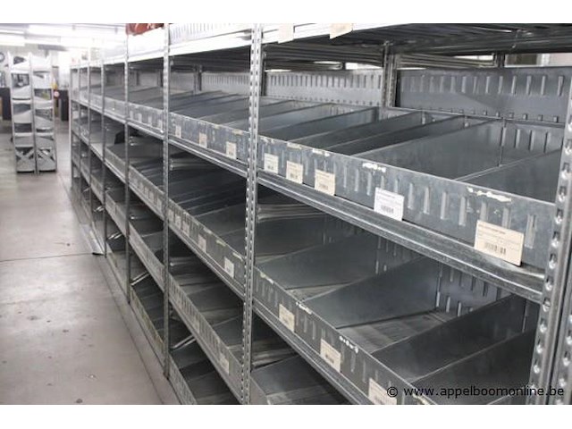 2x10 meter magazijnrek - afbeelding 2 van  3