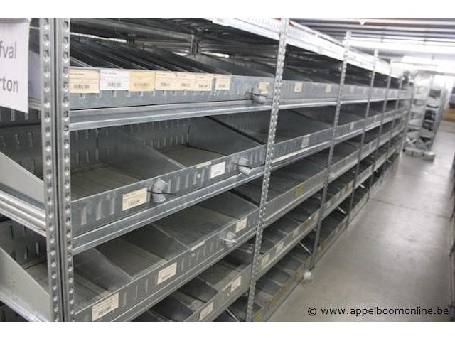 2x10 meter magazijnrek - afbeelding 3 van  3