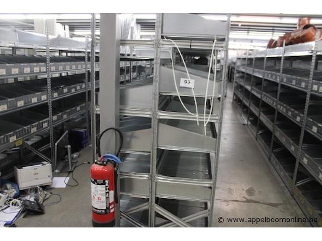 2x10 meter magazijnrek - afbeelding 1 van  3