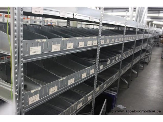 2x10 meter magazijnrek - afbeelding 3 van  3