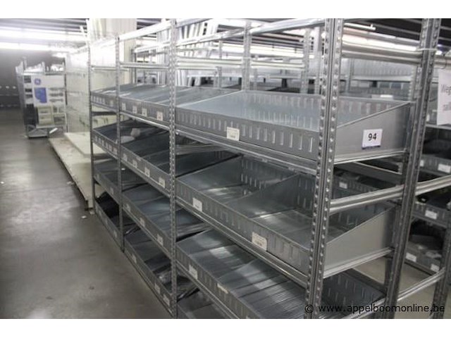 2x10 meter magazijnrek - afbeelding 4 van  4