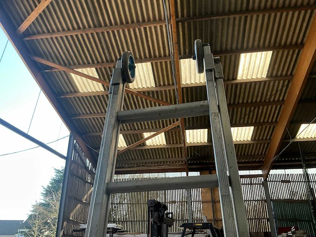 2x10 schuifladder (2x) - afbeelding 3 van  4