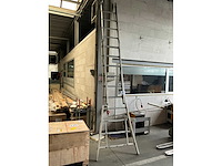 2x10 schuifladder - afbeelding 2 van  2