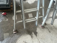 2x12 aluminium schuifladder (2x) - afbeelding 2 van  5