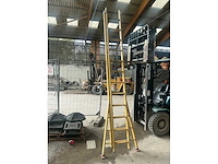 2x12 polyester schuifladder - afbeelding 1 van  3