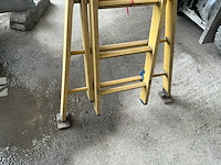 2x12 polyester schuifladder - afbeelding 2 van  3