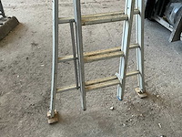 2x12 schuifladder - afbeelding 2 van  3