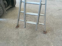 2x12 schuifladder - afbeelding 2 van  3