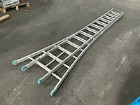 2x13 schuifladder 2 delig - afbeelding 1 van  4