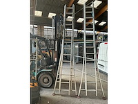 2x14 2 delige diverse schuifladder - afbeelding 2 van  5