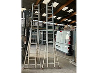 2x14 2 delige diverse schuifladder - afbeelding 3 van  5