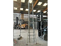 2x14 schuifladder - afbeelding 1 van  2