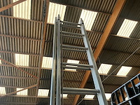 2x14 schuifladder - afbeelding 2 van  2