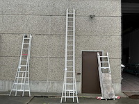 2x17 dubbele schuifladder - afbeelding 1 van  4