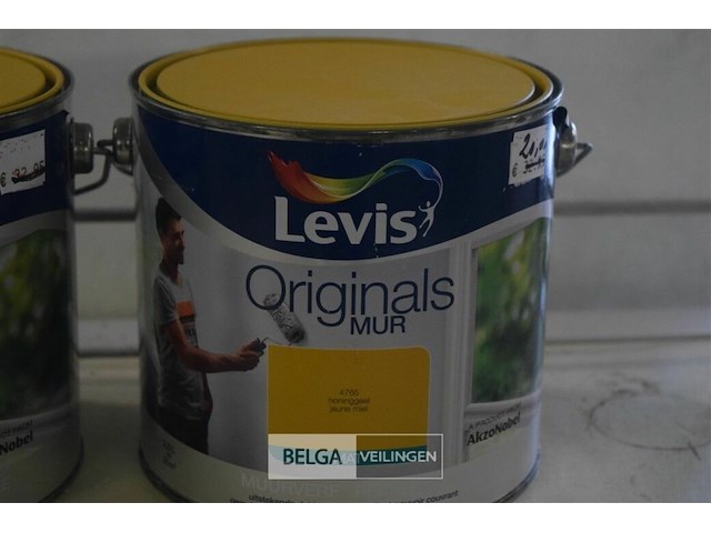 2x2,5l levis muurverf honinggeel mat 4765 - afbeelding 3 van  3