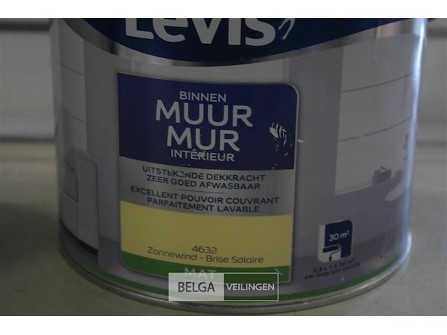 2x2,5l levis muurverf mat 4632 - afbeelding 2 van  3
