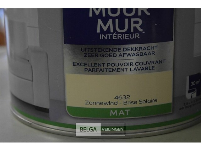 2x2,5l levis muurverf mat 4632 - afbeelding 3 van  3