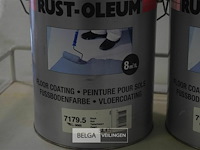 2x2,5l rust-oleum vloercoating zwart - afbeelding 2 van  3