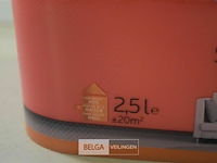 2x2,5lfinessdubbeldek poppy red - afbeelding 4 van  4