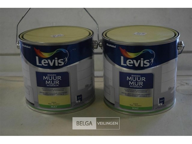 2x2,5llevis binnenmuur verfriet mat 5324 - afbeelding 1 van  3