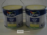 2x2,5llevis binnenmuur verfriet mat 5324