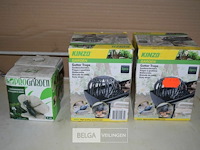 2x2pcs gootsteenbeschermers, 2 tuindeco 9cm - afbeelding 1 van  1