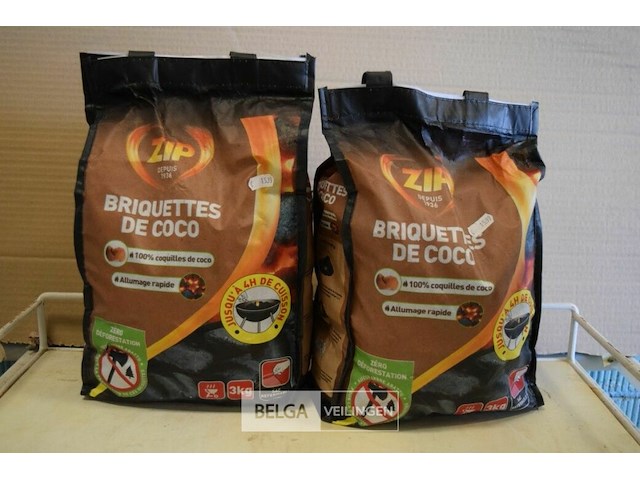 2x3 kg briquettes de coco - afbeelding 1 van  2