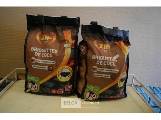 2x3 kg briquettes de coco - afbeelding 1 van  2