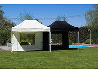 2x3m partytent - aluminium - zand - vouwtent.eu - afbeelding 2 van  7