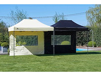 2x3m partytent - zwart - vouwtent.eu - afbeelding 2 van  5