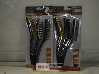 2x3pcs staalborstel set - afbeelding 1 van  3