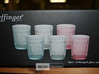 2x6st cheffinger drinkglazen - afbeelding 1 van  2
