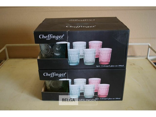 2x6st drinkglazen - afbeelding 1 van  2
