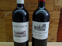 2x75cl château croque michotte 2017 + 2x 75cl terrebrune 2019 - afbeelding 1 van  6