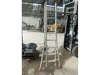 2x8 aluminium schuifladder - afbeelding 1 van  3