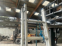 2x8 aluminium schuifladder - afbeelding 3 van  3