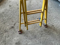 2x8 polyester schuifladder - afbeelding 2 van  3