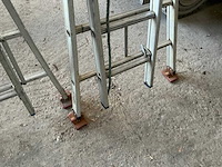 2x8 schuifladder (2x) - afbeelding 3 van  6