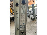 2x8 schuifladder (2x) - afbeelding 6 van  6