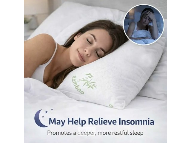 2xbamboo hoofdkussen - afbeelding 7 van  7