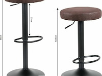 2xbarkruk bruin - afbeelding 2 van  8