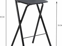 2xbarkruk zwart - afbeelding 2 van  8