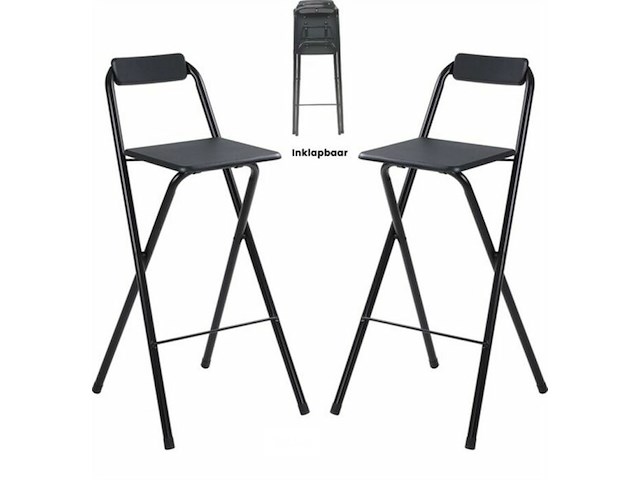 2xbarkruk zwart - afbeelding 1 van  8