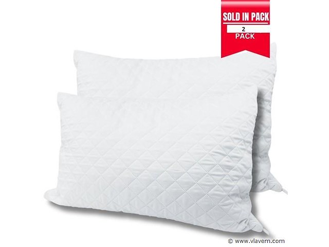 2xhoofdkussen ortopedisch - afbeelding 1 van  3