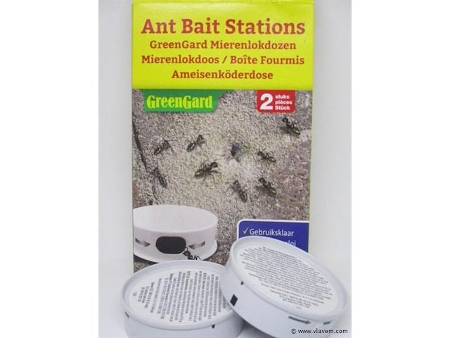 2xmieren lokdozen-zwarte en rode mieren - afbeelding 1 van  1