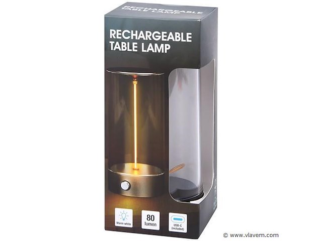 2xtafellamp magnetisch led - afbeelding 1 van  4