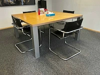 (2x)vergadertafel + (8x) stoel - afbeelding 7 van  9