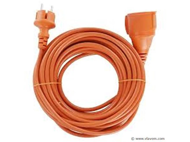 2xverlengkabel met afsluitklep - afbeelding 1 van  1