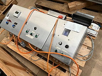 3- delige rvs bedieningskast - afbeelding 1 van  7